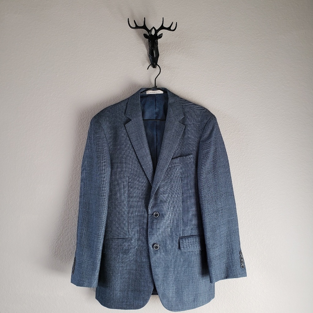 Joseph Abboud Steel Blue Blazer